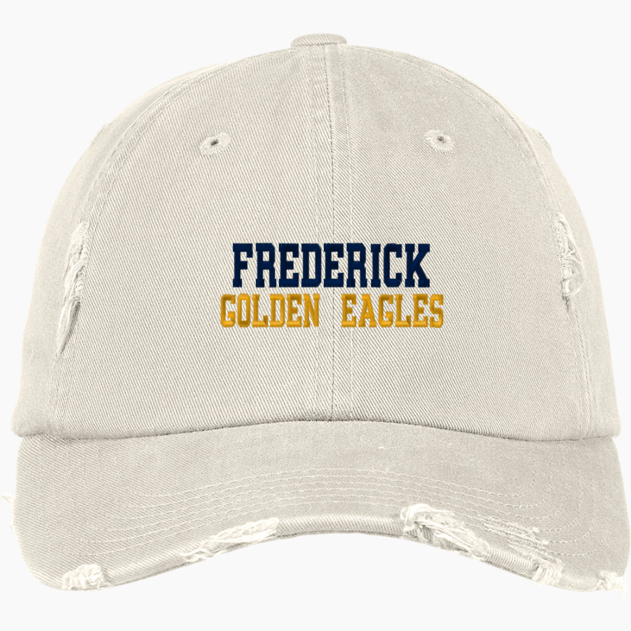 FREDERICK HIGH SCHOOL GOLDEN EAGLES <span class="pdp-name-mascot">FREDERICK GOLDEN EAGLES</span> District Distressed Cap
