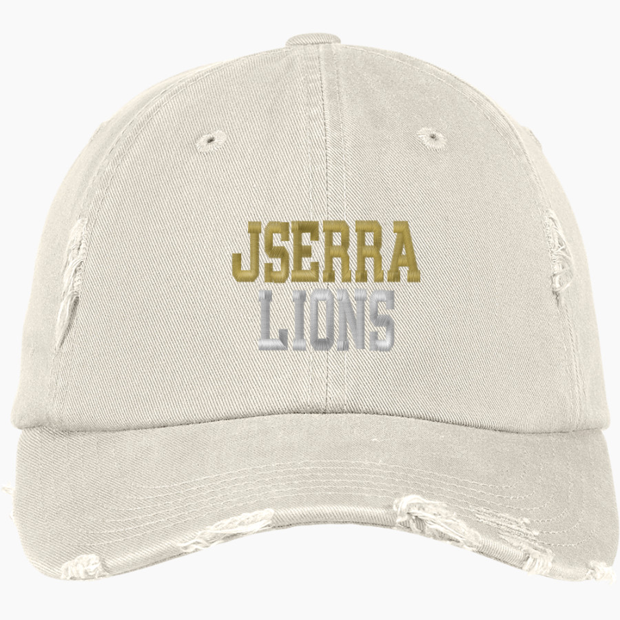 JSERRA CATHOLIC HIGH SCHOOL LIONS <span class="pdp-name-mascot">J SERRA LIONS</span> District Distressed Cap