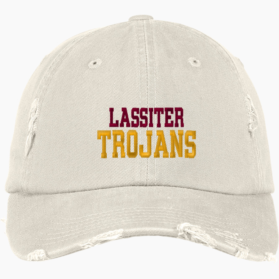 LASSITER HIGH SCHOOL TROJANS <span class="pdp-name-mascot">LASSITER TROJANS</span> District Distressed Cap