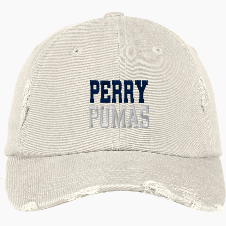 Perry Pumas District Distressed Cap