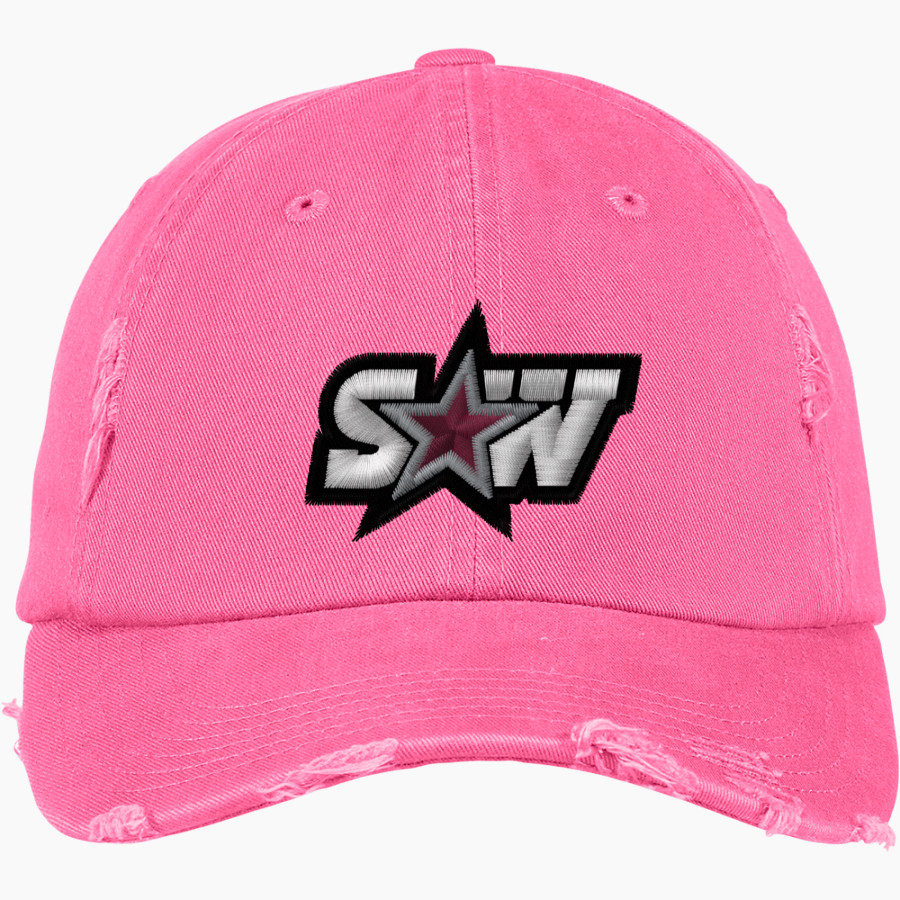 Southwest Christian Stars District Distressed Cap