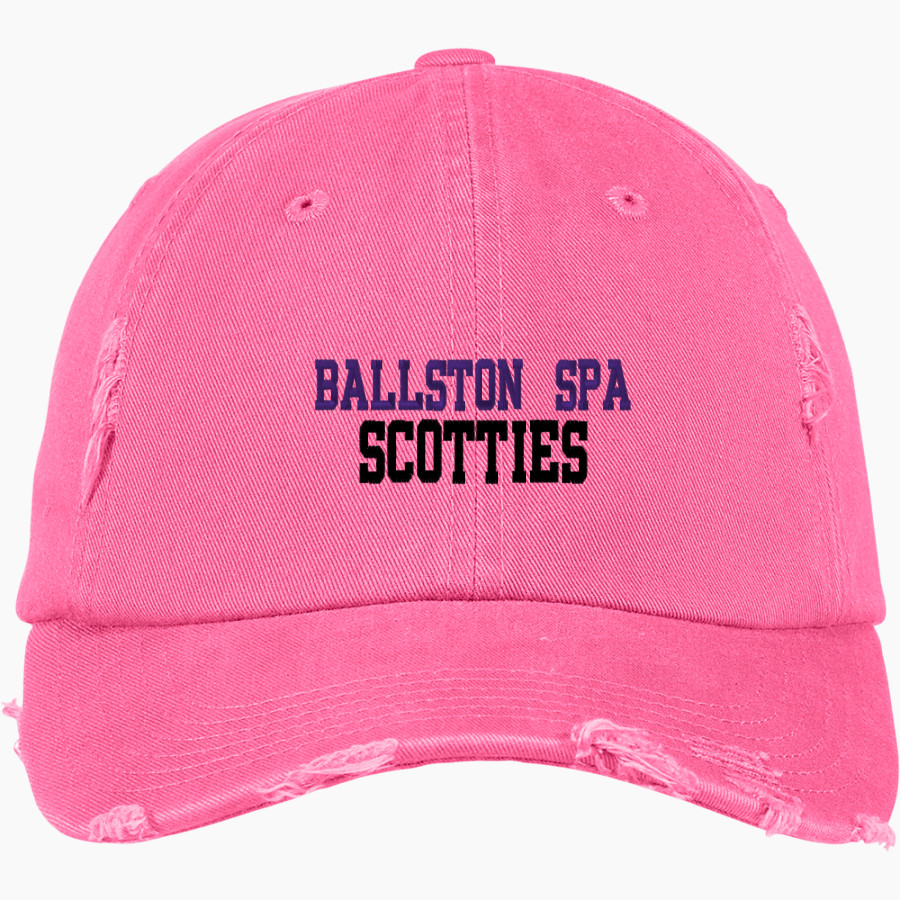 Ballston Spa Scotties The Official Online Store District Distressed Cap