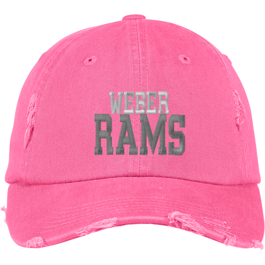 Weber Rams <span class="pdp-name-mascot">Weber Rams</span> District Distressed Cap