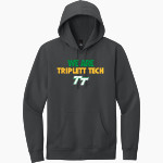 Triplett Tech <span class="pdp-name-mascot">Triplett Business and Technical Institute</span> District Men's V.I.T. Fleece Hoodie Front Thumbnail