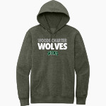 Woods Charter Wolves District Men's V.I.T. Fleece Hoodie Front Thumbnail