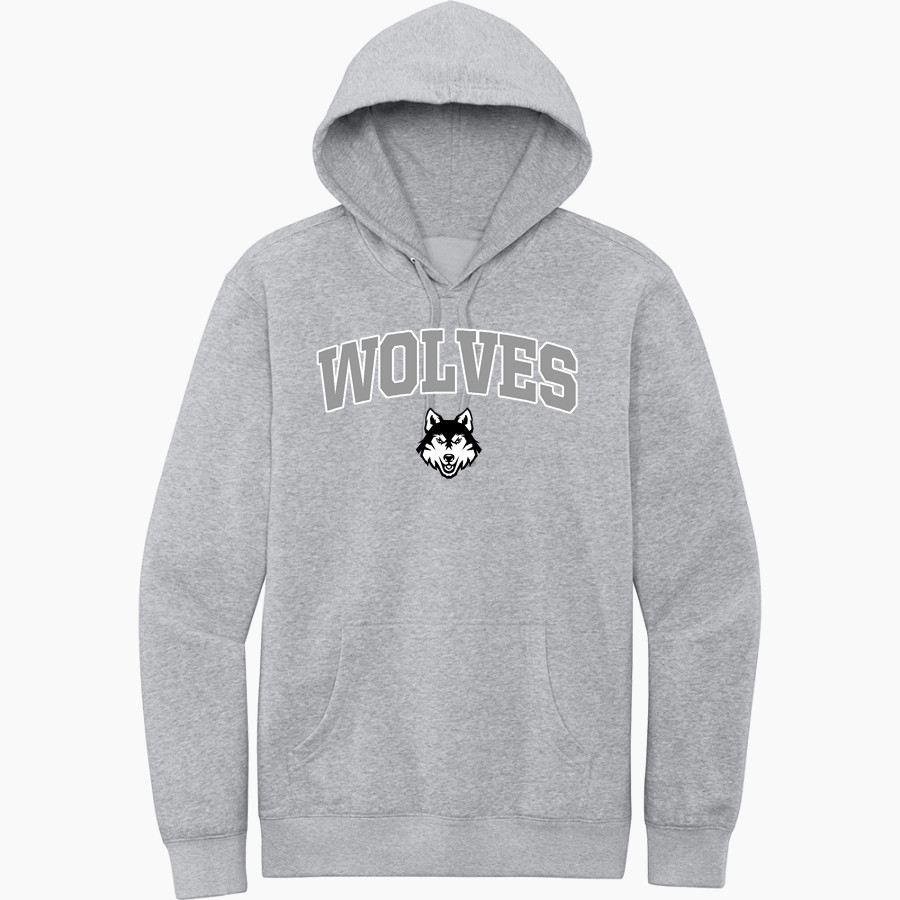 P S 197 Math Science Technology Preparatory Wolves District Men's V.I.T. Fleece Hoodie