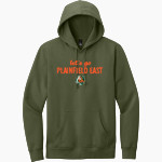 Plainfield East Bengals District Men's V.I.T. Fleece Hoodie Front Thumbnail