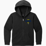 Mahone Mustangs District Youth VIT Fleece Full-Zip Hoodie Front Thumbnail