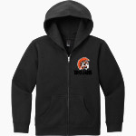 THORNAPPLE KELLOGG HIGH SCHOOL TROJANS District Youth VIT Fleece Full-Zip Hoodie Front Thumbnail