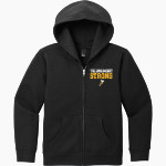 Superior Yellowjackets <span class="pdp-name-mascot">UW Superior Yellowjackets</span> District Youth VIT Fleece Full-Zip Hoodie Front Thumbnail