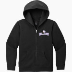 BEMENT MIDDLE SCHOOL BULLDOGS District Youth VIT Fleece Full-Zip Hoodie Front Thumbnail