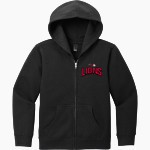 Bryn Athyn College The Official Store of the Lions <span class="pdp-name-mascot">Bryn Athyn College Lions</span> District Youth VIT Fleece Full-Zip Hoodie Front Thumbnail