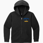 Johnson Creek BlueJays <span class="pdp-name-mascot">Johnson Creek Blue Jays</span> District Youth VIT Fleece Full-Zip Hoodie Front Thumbnail