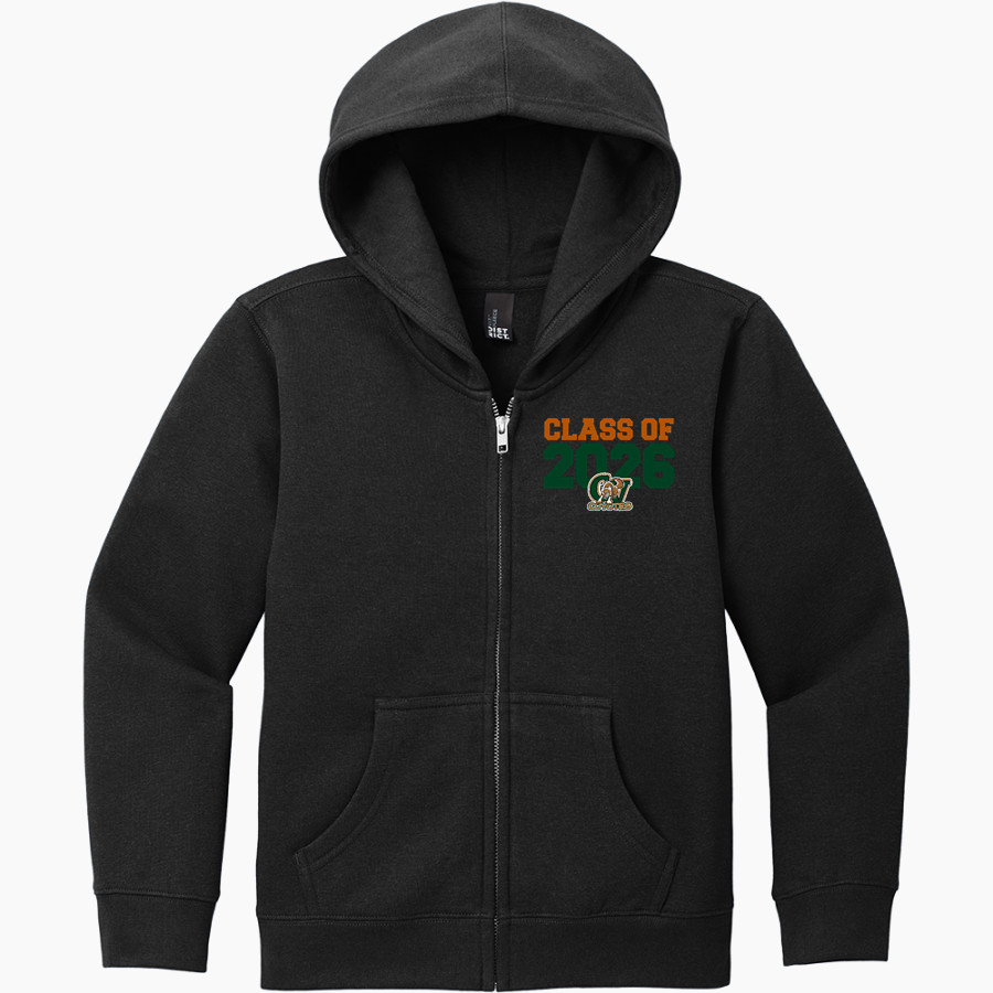 CAMPO VERDE HIGH SCHOOL COYOTES <span class="pdp-name-mascot">CAMPO VERDE COYOTES</span> District Youth VIT Fleece Full-Zip Hoodie