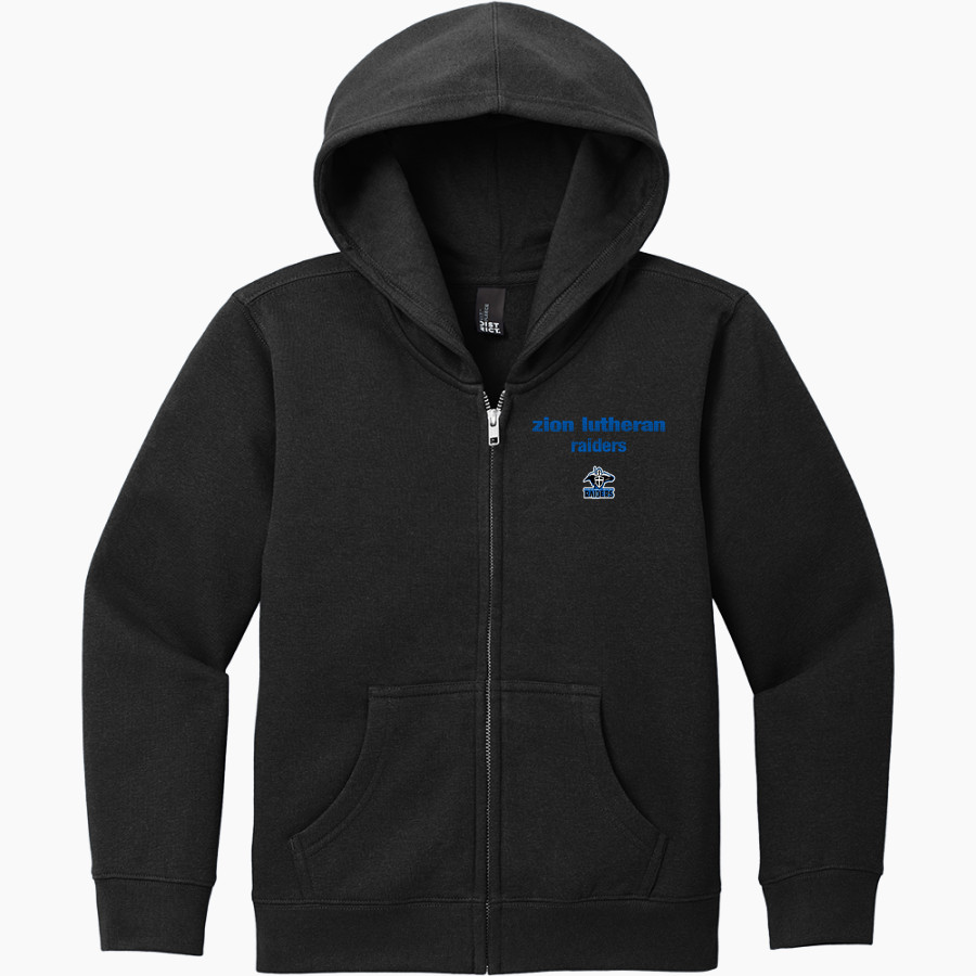 Zion Lutheran Raiders District Youth VIT Fleece Full-Zip Hoodie