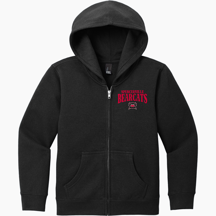 SPENCERVILLE HIGH SCHOOL BEARCATS <span class="pdp-name-mascot">SPENCERVILLE BEARCATS</span> District Youth VIT Fleece Full-Zip Hoodie