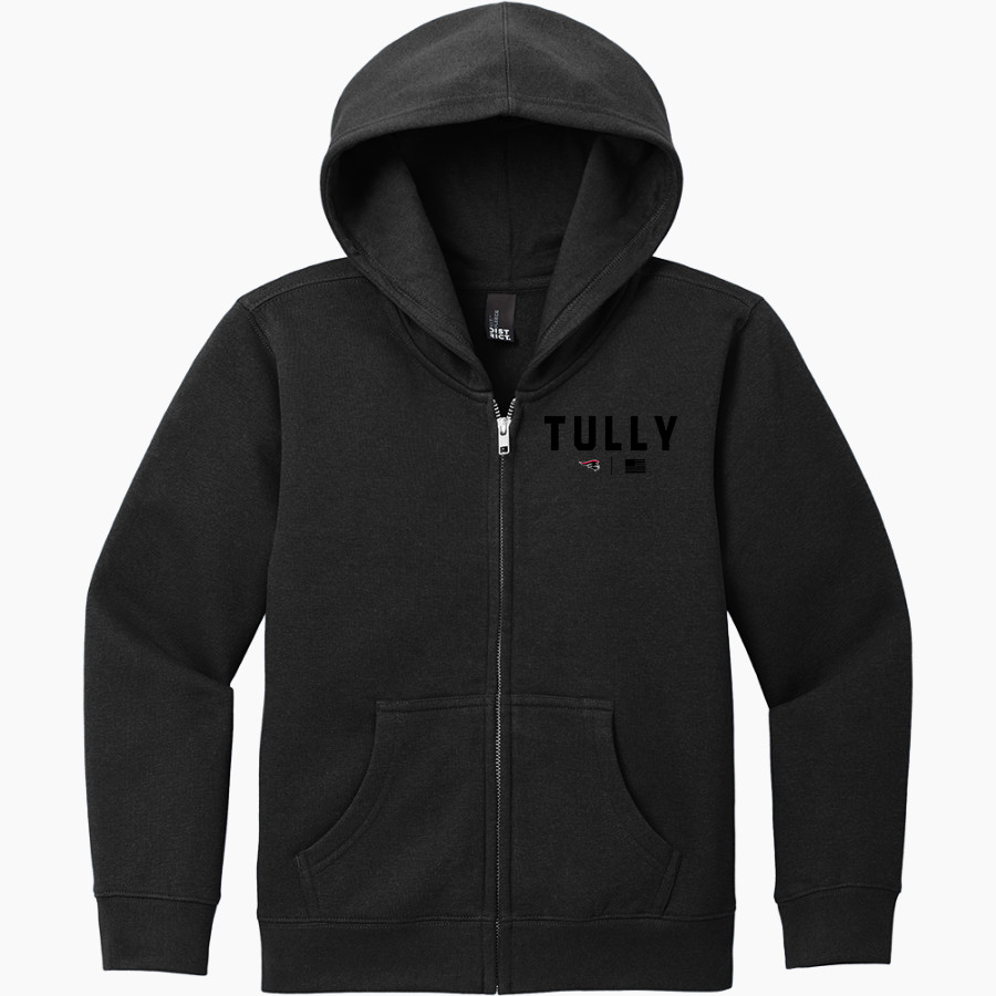 TULLY SENIOR HIGH SCHOOL BLACK KNIGHTS District Youth VIT Fleece Full-Zip Hoodie