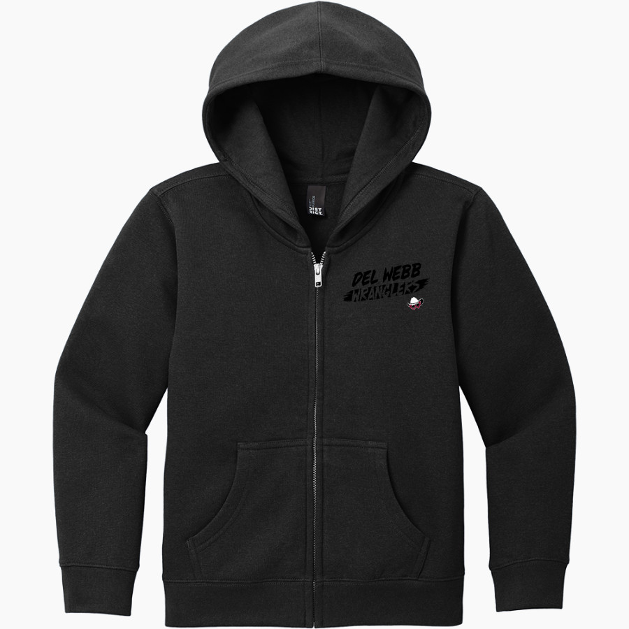 Del Webb Wranglers <span class="pdp-name-mascot">Del Webb Wranglers</span> District Youth VIT Fleece Full-Zip Hoodie