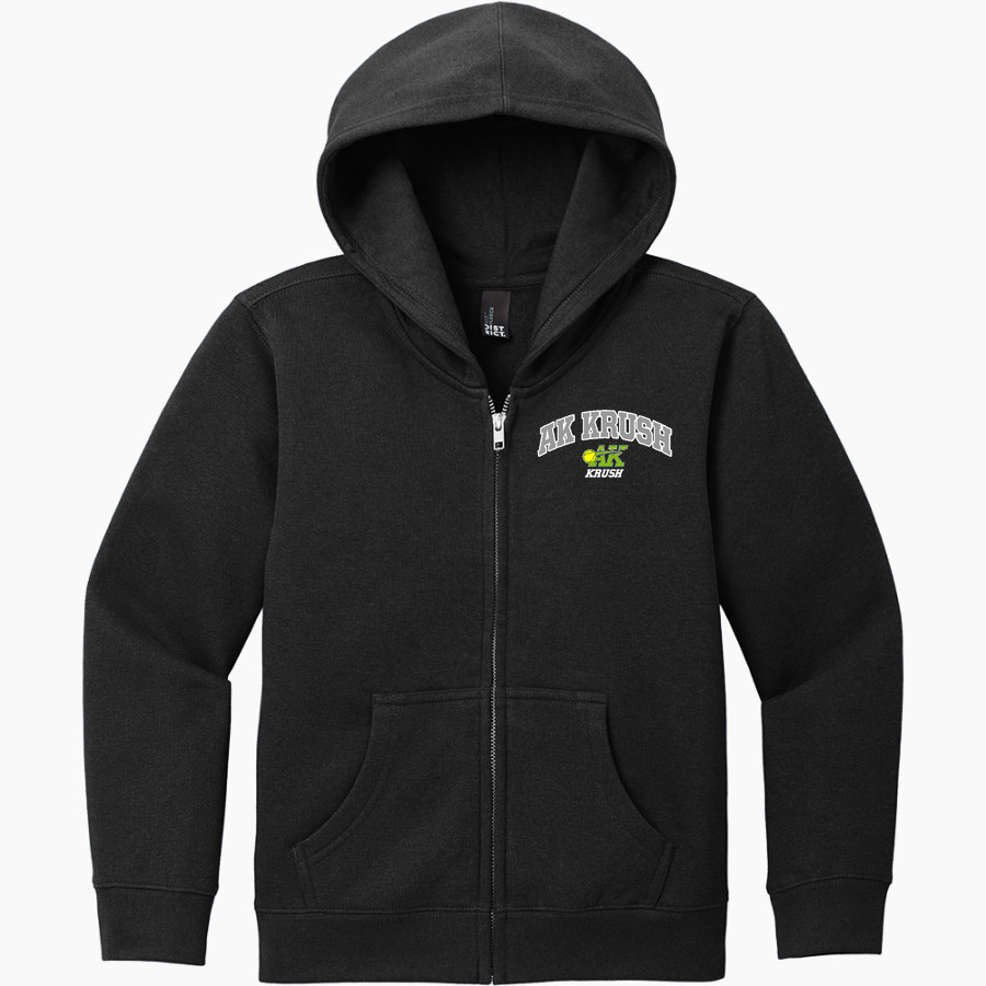 AK Krush AK Krush District Youth VIT Fleece Full-Zip Hoodie