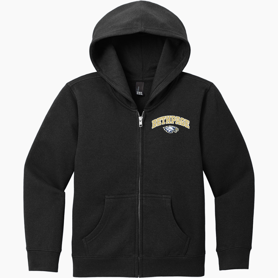 BETHPAGE HIGH SCHOOL GOLDEN EAGLES <span class="pdp-name-mascot">BETHPAGE GOLDEN EAGLES</span> District Youth V.I.T. Fleece Full-Zip Hoodie