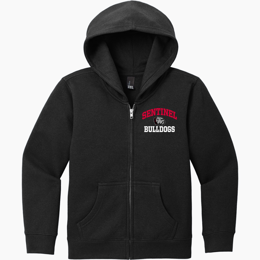 SENTINEL HIGH SCHOOL BULLDOGS <span class="pdp-name-mascot">SENTINEL BULLDOGS</span> District Youth VIT Fleece Full-Zip Hoodie
