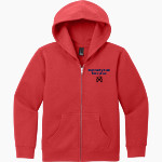 Maternity Bvm Blue Jays <span class="pdp-name-mascot">Maternity Bvm Blue Jays</span> District Youth VIT Fleece Full-Zip Hoodie Front Thumbnail