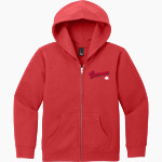Minot State Beavers <span class="pdp-name-mascot">Minot State Beavers</span> District Youth VIT Fleece Full-Zip Hoodie Front Thumbnail