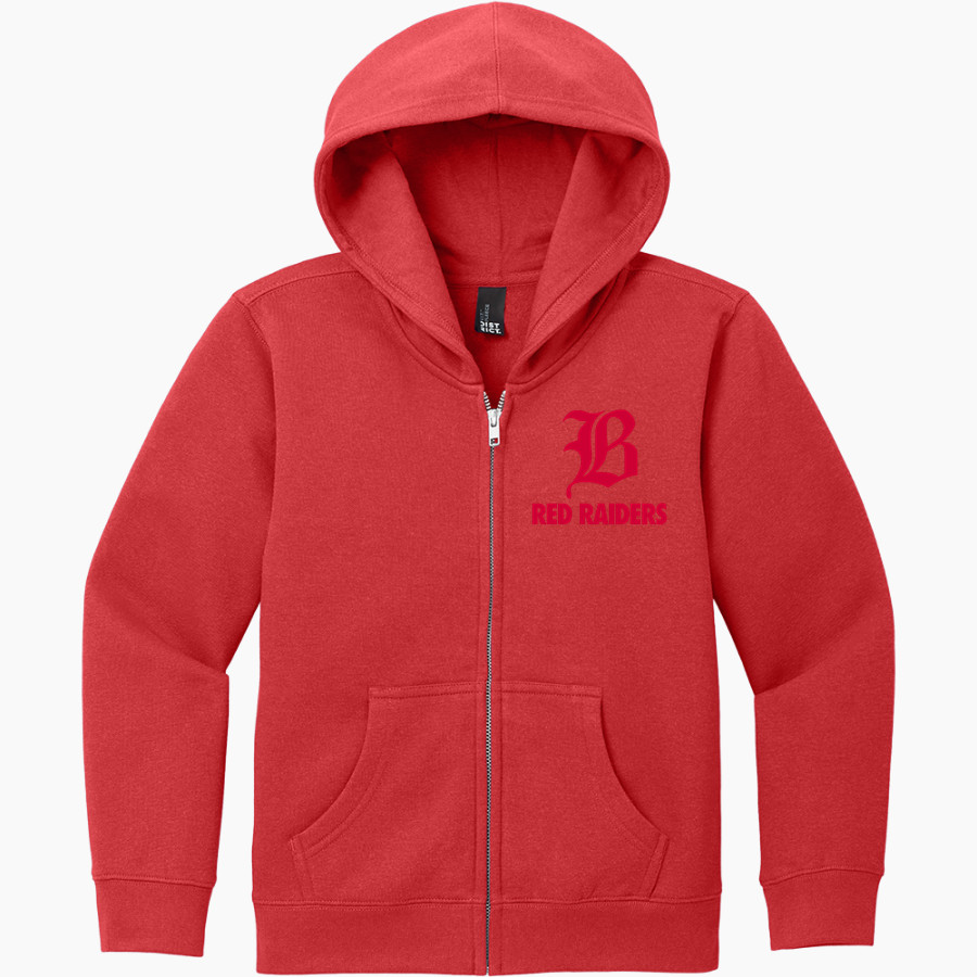 Baylor School Red Raiders District Youth VIT Fleece Full-Zip Hoodie
