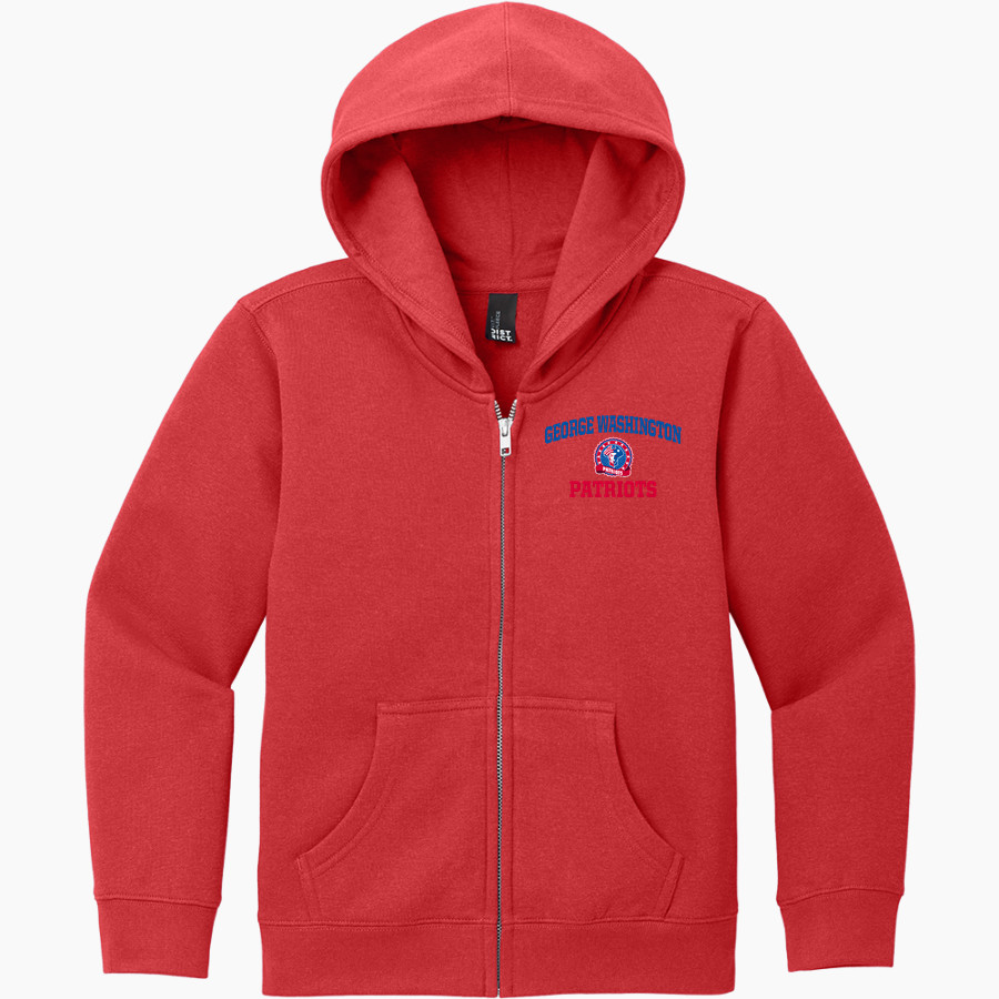 Washington Patriots <span class="pdp-name-mascot">George Washington Middle School Patriots</span> District Youth VIT Fleece Full-Zip Hoodie