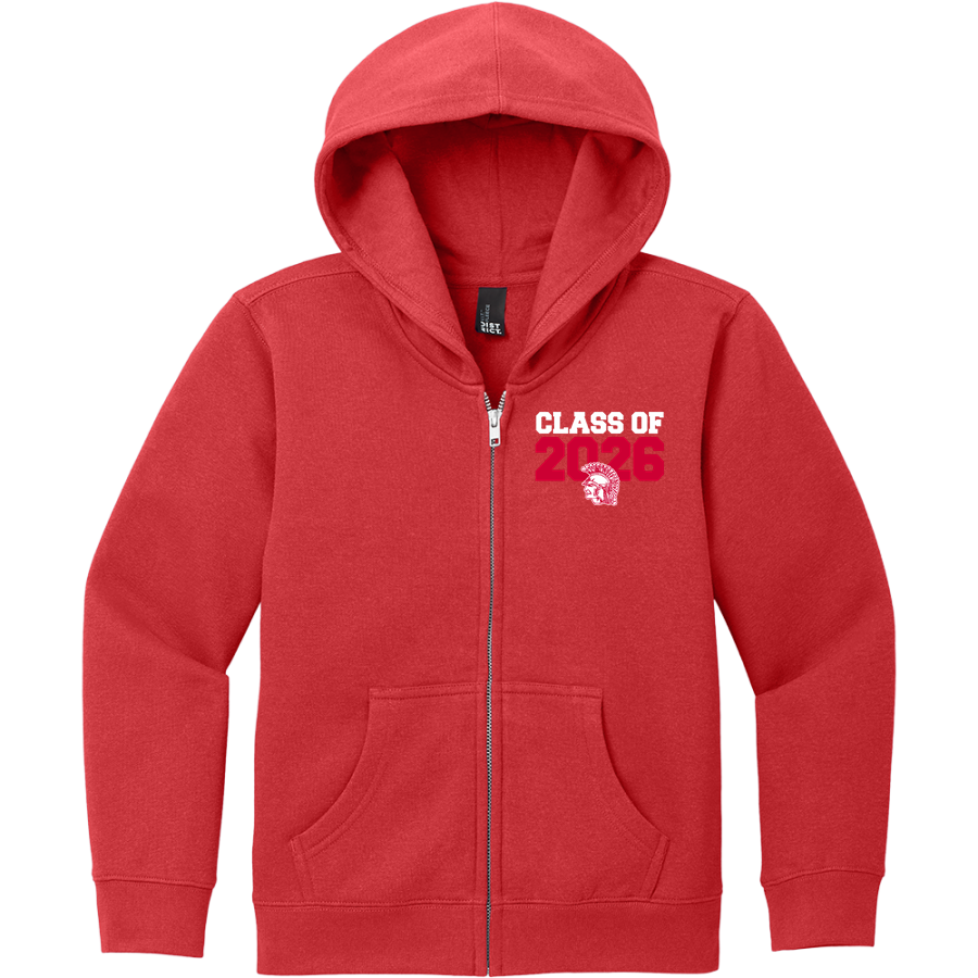 OCEAN TOWNSHIP HIGH SCHOOL SPARTANS <span class="pdp-name-mascot">OCEAN TOWNSHIP SPARTANS</span> District Youth V.I.T. Fleece Full-Zip Hoodie