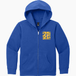 ADRIAN HIGH SCHOOL DRAGONS District Youth VIT Fleece Full-Zip Hoodie Front Thumbnail