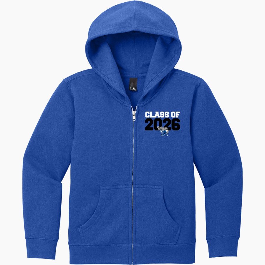 Lincoln-Way East Griffins <span class="pdp-name-mascot">Lincoln Way East High School Griffins</span> District Youth VIT Fleece Full-Zip Hoodie