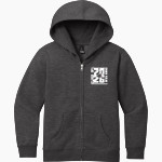 Harvard-Westlake The Official Online Store District Youth VIT Fleece Full-Zip Hoodie Front Thumbnail
