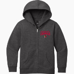 Otterbein University Cardinals District Youth VIT Fleece Full-Zip Hoodie Front Thumbnail