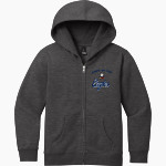 Oswalt Eagles District Youth VIT Fleece Full-Zip Hoodie Front Thumbnail
