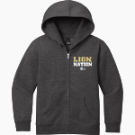 Calvary Lions <span class="pdp-name-mascot">Calvary Lions</span> District Youth VIT Fleece Full-Zip Hoodie Front Thumbnail