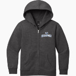 Lake Howell Silverhawks District Youth VIT Fleece Full-Zip Hoodie Front Thumbnail