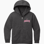 Anna Maria College Amcats <span class="pdp-name-mascot">Anna Maria College Amcats</span> District Youth VIT Fleece Full-Zip Hoodie Front Thumbnail
