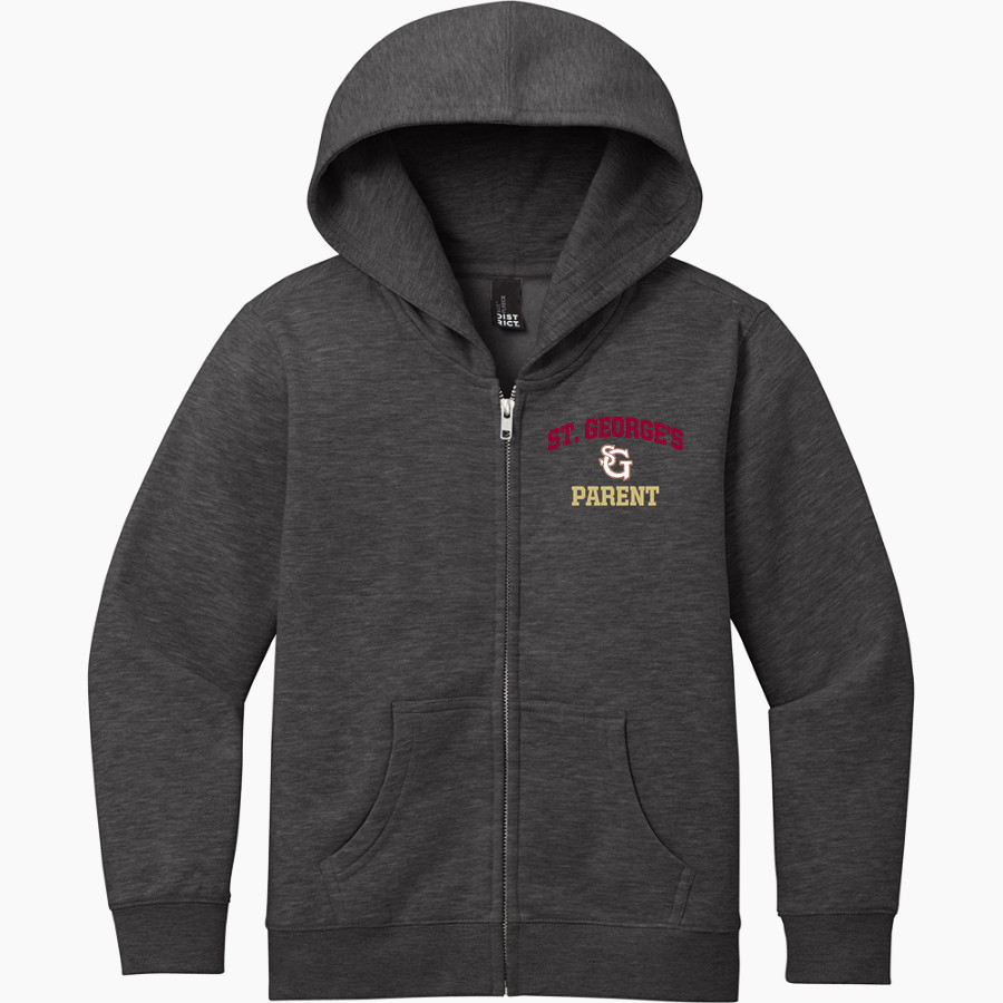 St. George's Gryphons District Youth VIT Fleece Full-Zip Hoodie