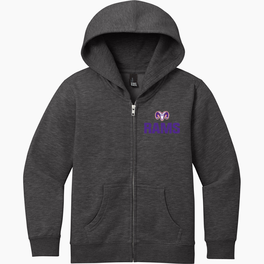 McDonough Rams District Youth VIT Fleece Full-Zip Hoodie