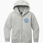 Fort Valley Wildcats <span class="pdp-name-mascot">Fort Valley Wildcats</span> District Youth VIT Fleece Full-Zip Hoodie Front Thumbnail