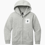 Hockaday School Online Store <span class="pdp-name-mascot">Hockaday</span> District Youth VIT Fleece Full-Zip Hoodie Front Thumbnail