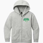 WEST DAVIDSON HIGH SCHOOL DRAGONS District Youth VIT Fleece Full-Zip Hoodie Front Thumbnail
