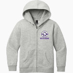Shell Bank Brigade District Youth VIT Fleece Full-Zip Hoodie Front Thumbnail