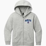 Hays Hitmen <span class="pdp-name-mascot">Hays Hitmen </span> District Youth VIT Fleece Full-Zip Hoodie Front Thumbnail