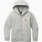 KING'S FORK HIGH SCHOOL BULLDOGS <span class="pdp-name-mascot">KINGS FORK BULLDOGS</span> District Youth V.I.T. Fleece Full-Zip Hoodie Front Thumbnail