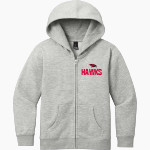 HOUSTON SENIOR HIGH SCHOOL HAWKS <span class="pdp-name-mascot">HOUSTON HAWKS</span> District Youth V.I.T. Fleece Full-Zip Hoodie Front Thumbnail