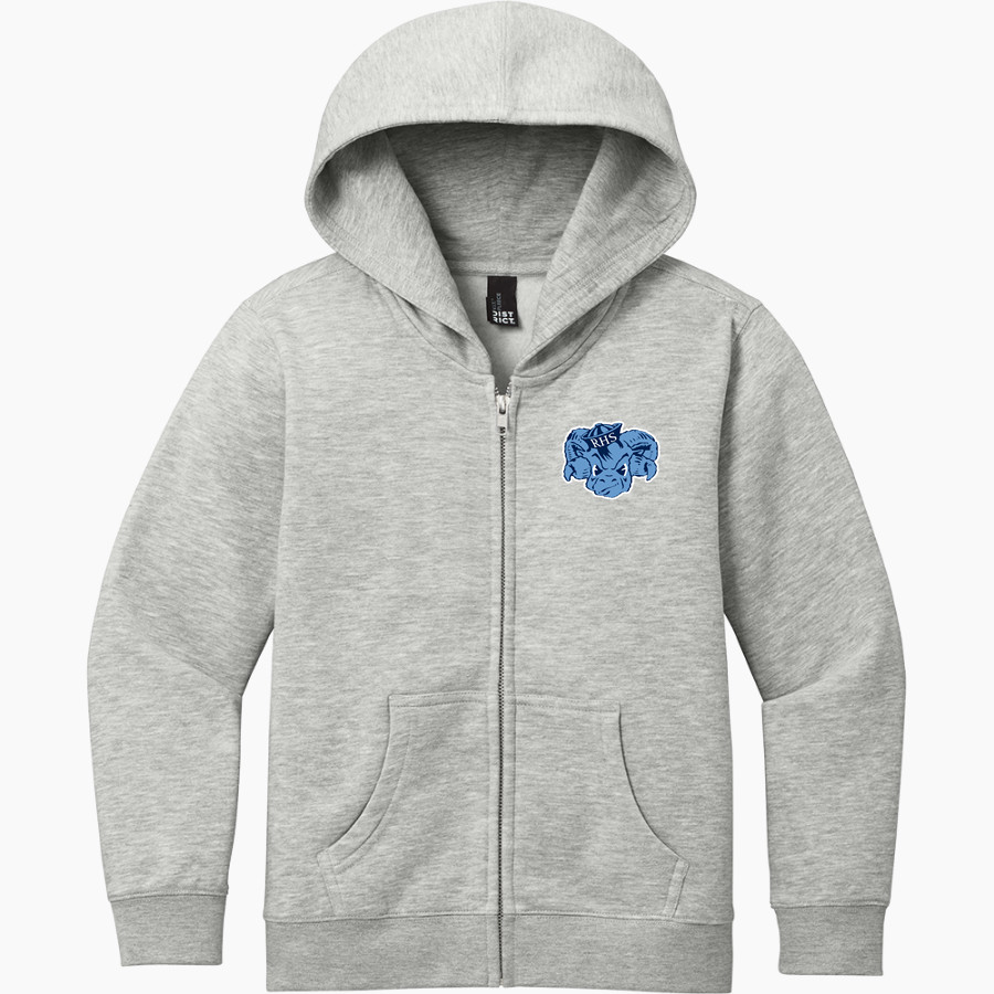 RAMONA HIGH SCHOOL RAMS District Youth VIT Fleece Full-Zip Hoodie