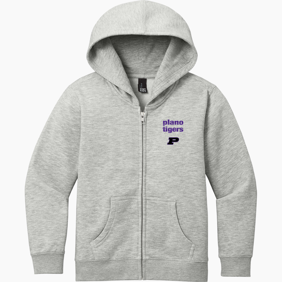 Plano Tigers <span class="pdp-name-mascot">Plano Tigers</span> District Youth V.I.T. Fleece Full-Zip Hoodie