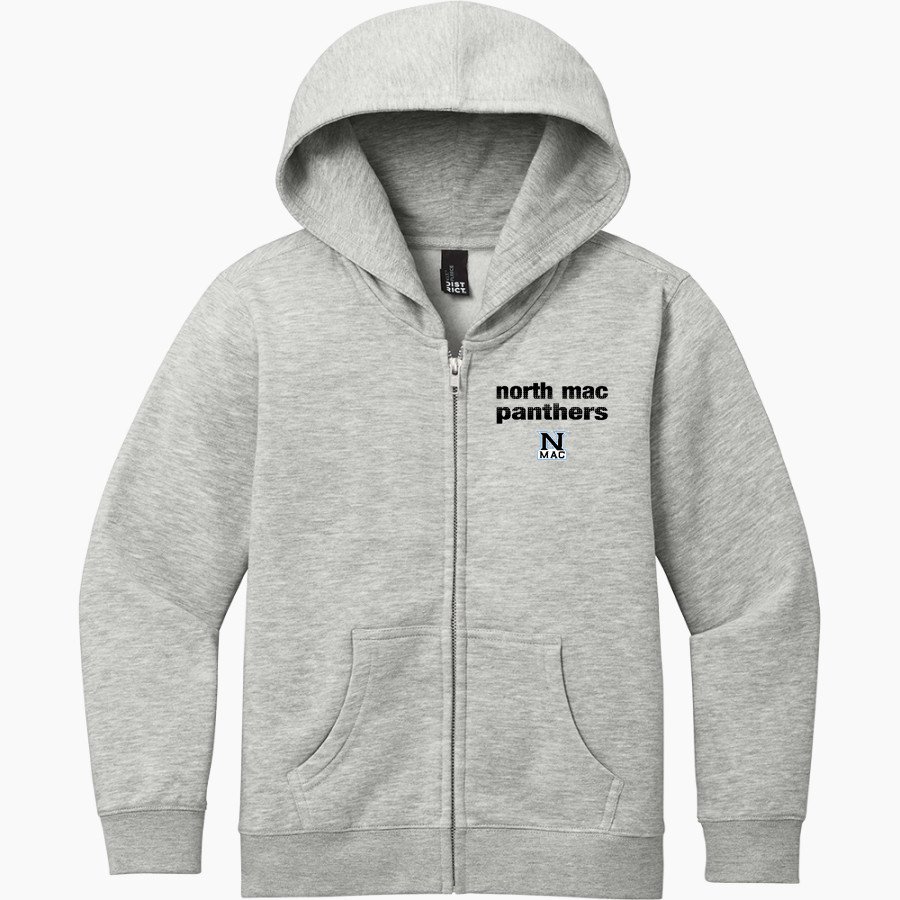 NORTH MAC HIGH SCHOOL PANTHERS <span class="pdp-name-mascot">NORTH MAC PANTHERS</span> District Youth VIT Fleece Full-Zip Hoodie
